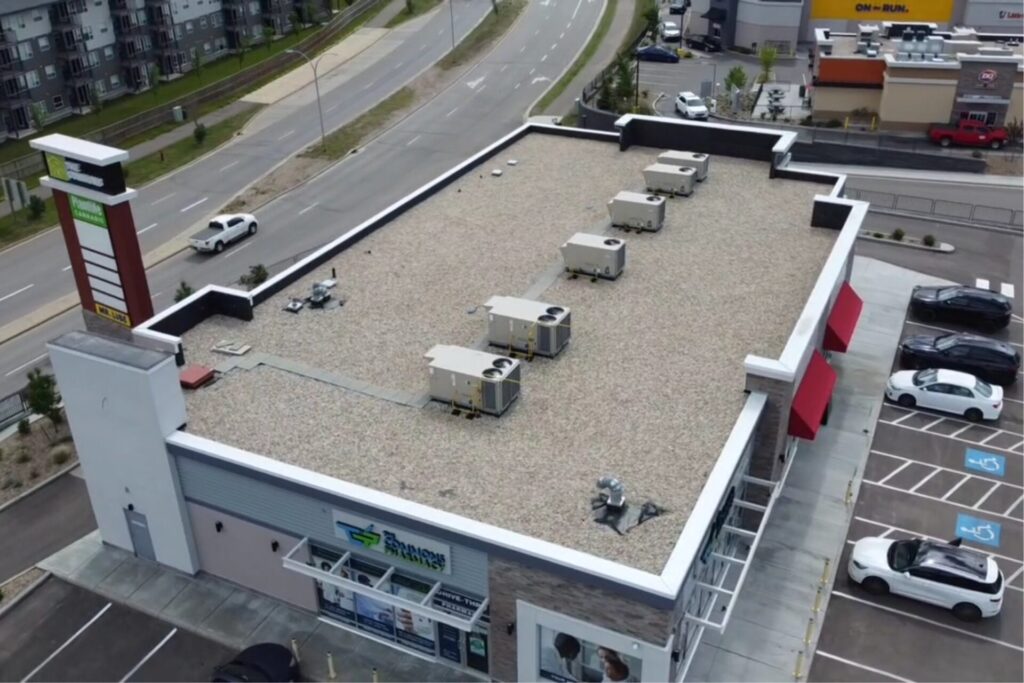 Flat roofing company Edmonton