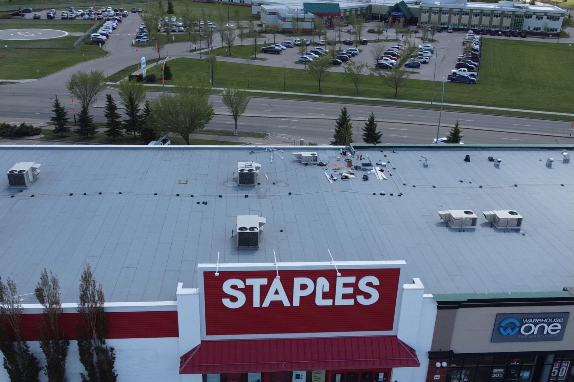 Edmonton flat roofing