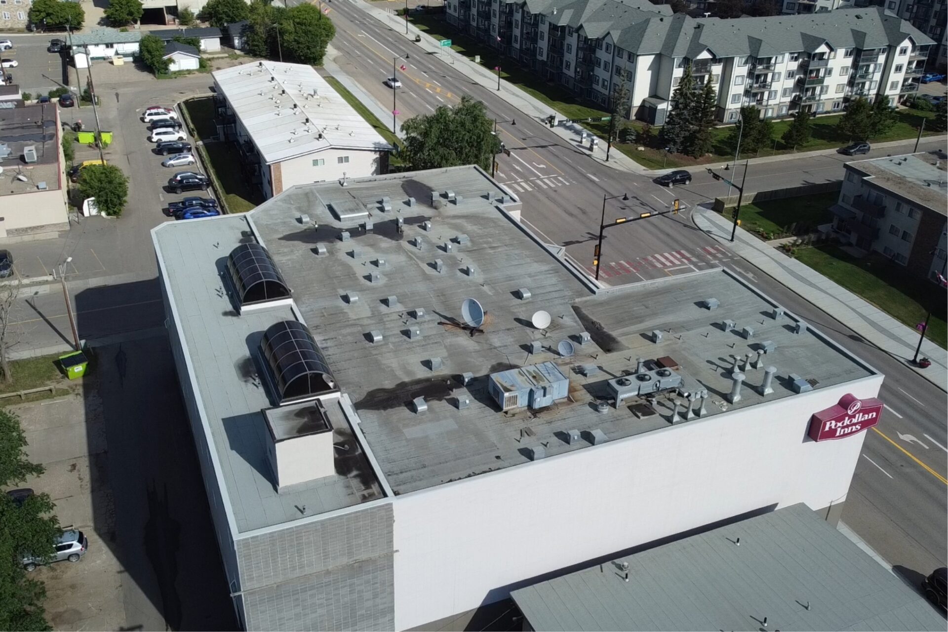 Edmonton industrial roofing installers