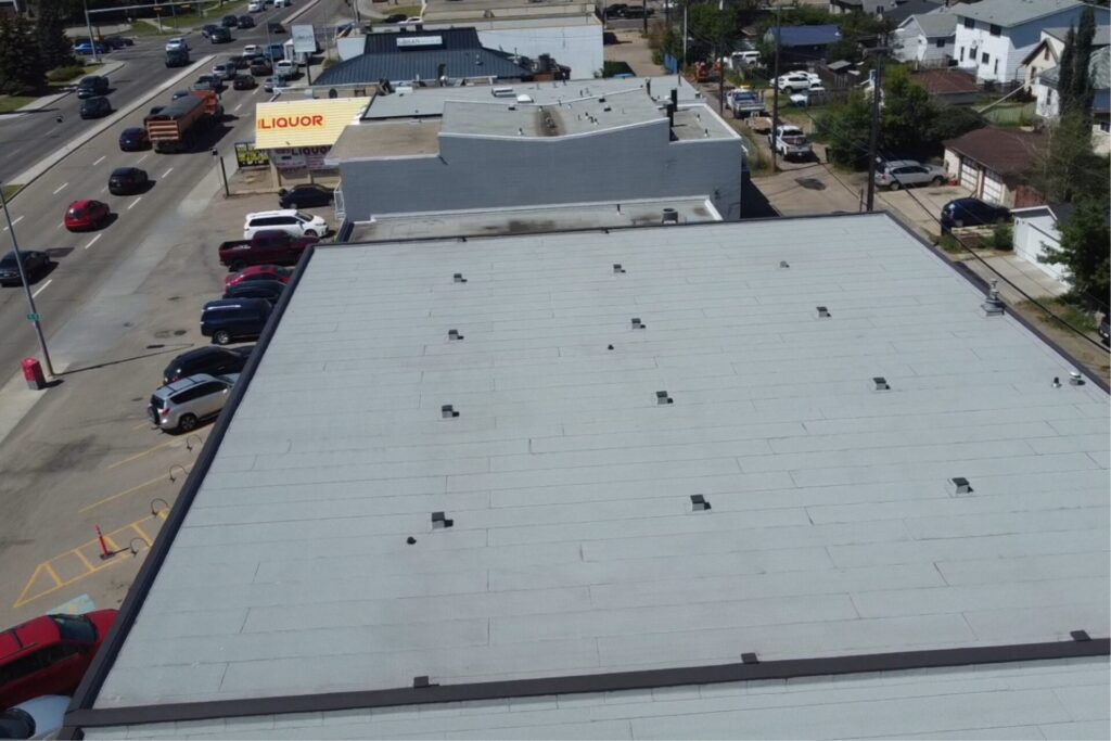 Industrial Edmonton roofing