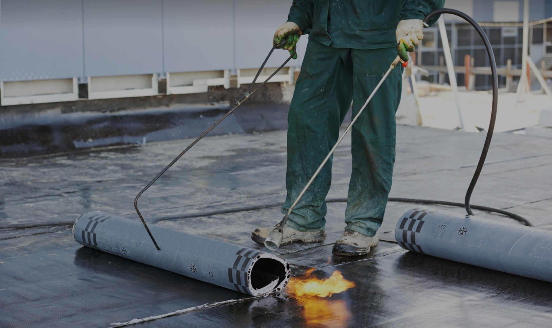 Flat roofing repair, maintenance, and installation