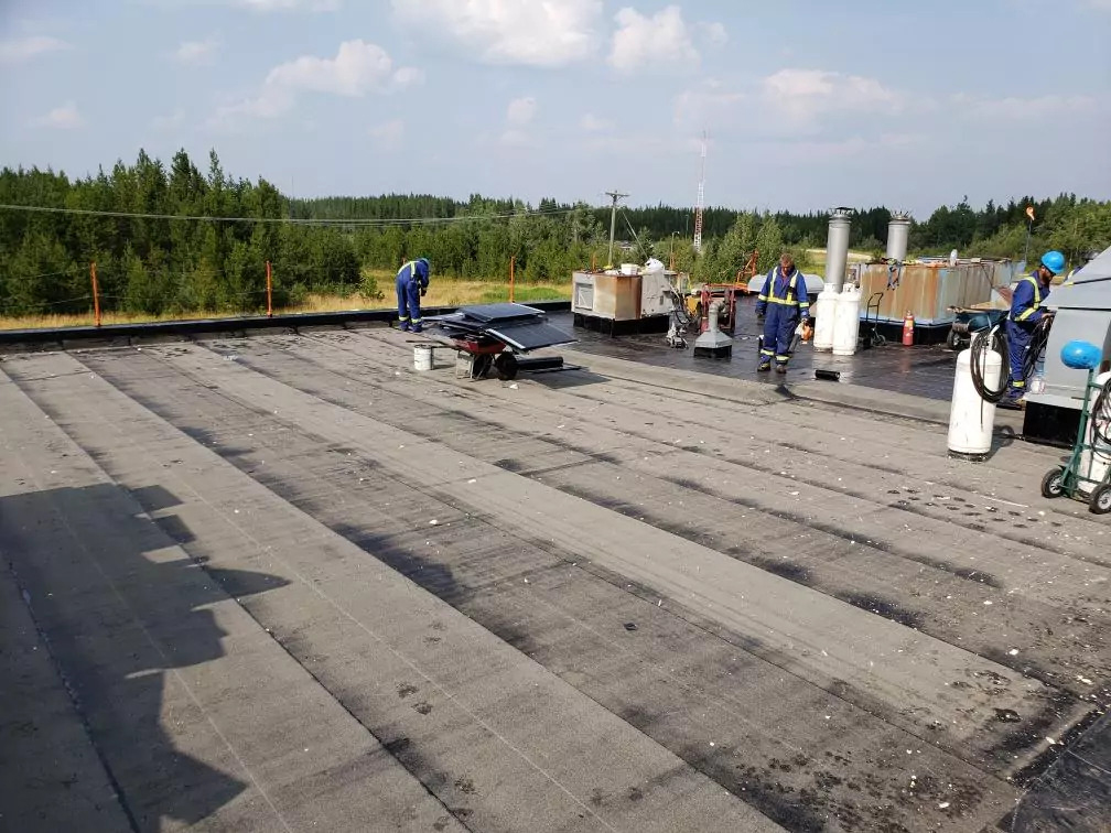 Industrial and commercial roofing from Edmonton company, A&M Roofing